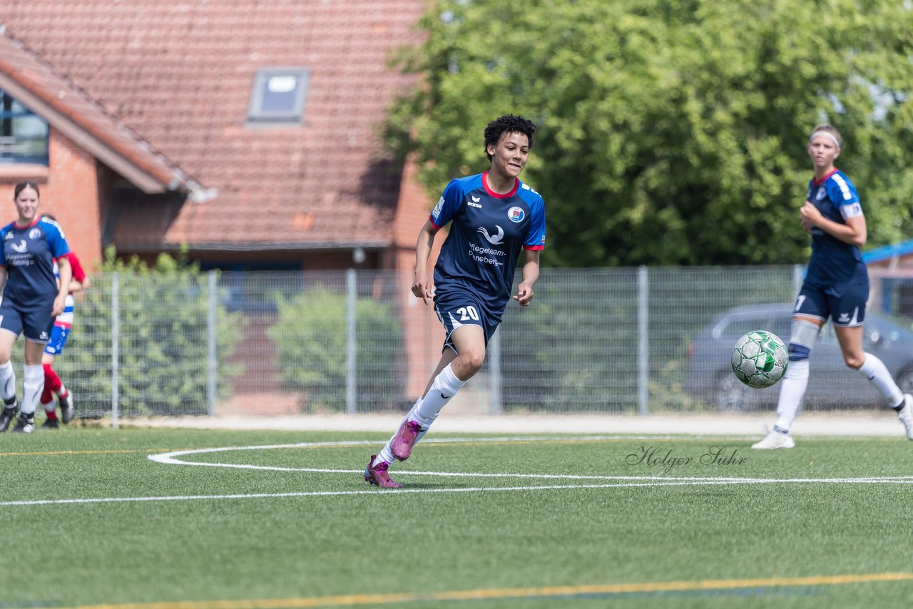 Bild 234 - wBJ Holsatia Elmshorn - VfL Pinneberg : Ergebnis: 1:4